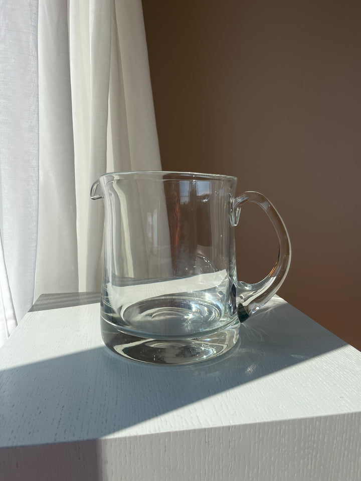 Glas kande, massiv