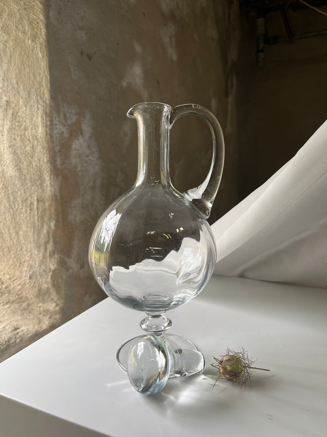 Karaffel Glas Kugleform