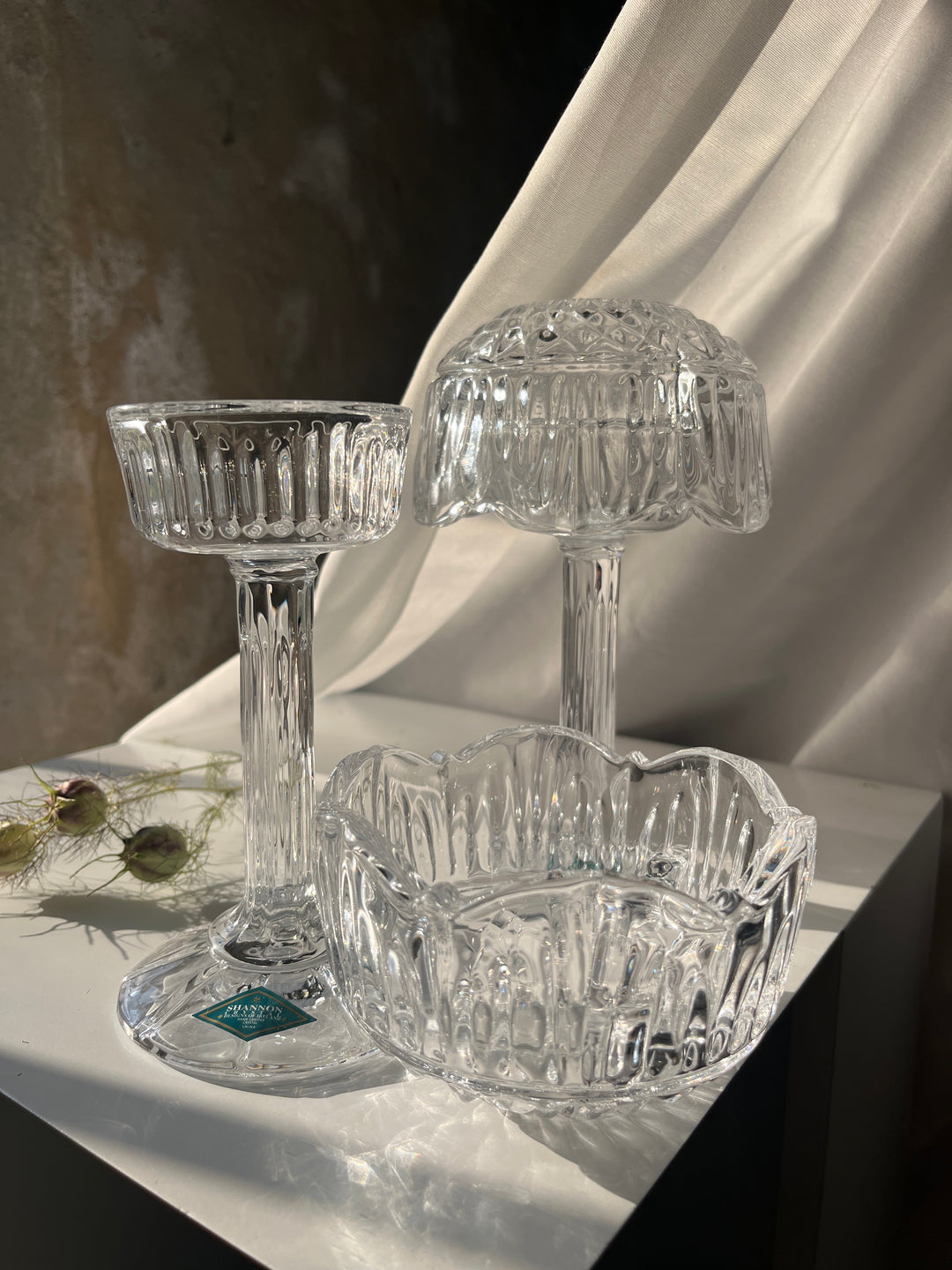 Shannon Crystal - Lyssetager, 2 stk.