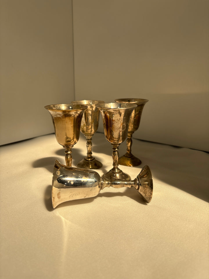 Vintage - Snapseglas 6 stk