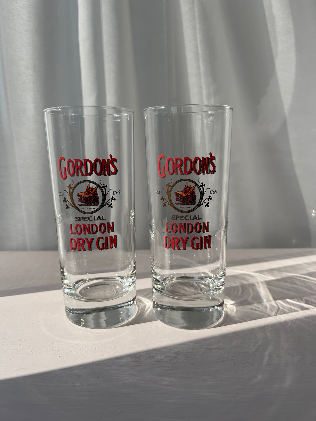 Gin Gordon’s glas