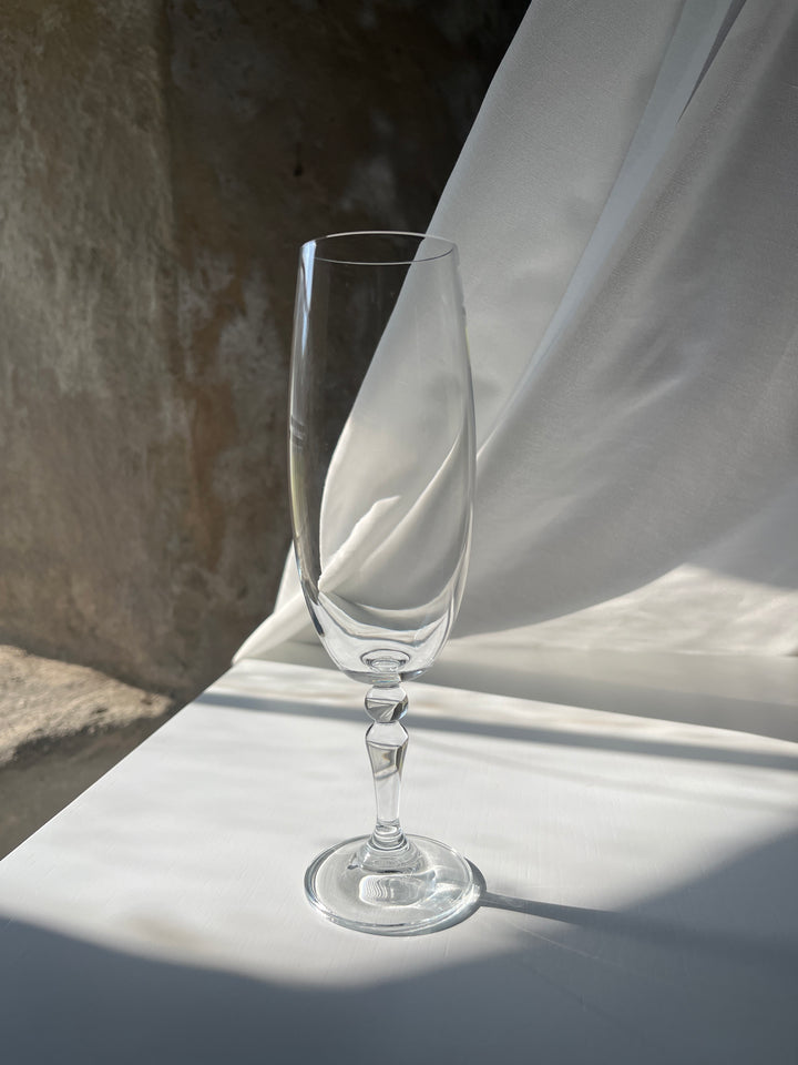 Vintage - Champagneglas, 6 stk