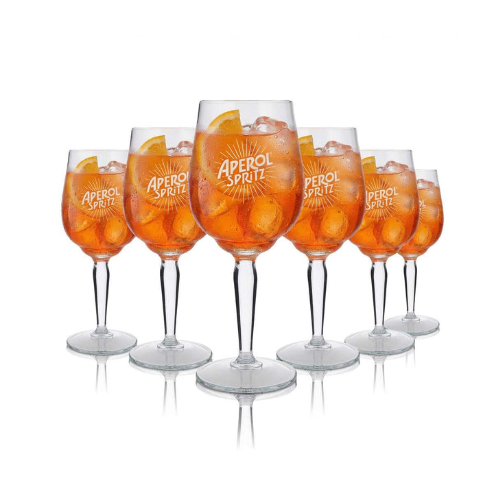 Aperol Spritz glas, 6 stk.