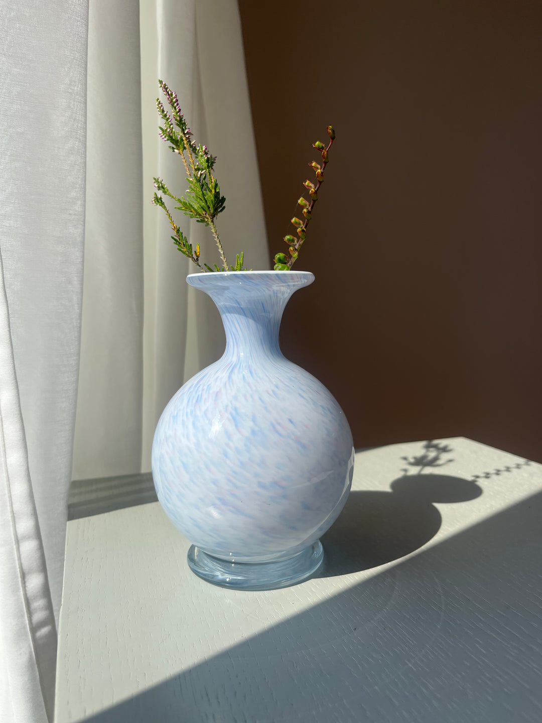 Holmegaard Reviera vase,opal