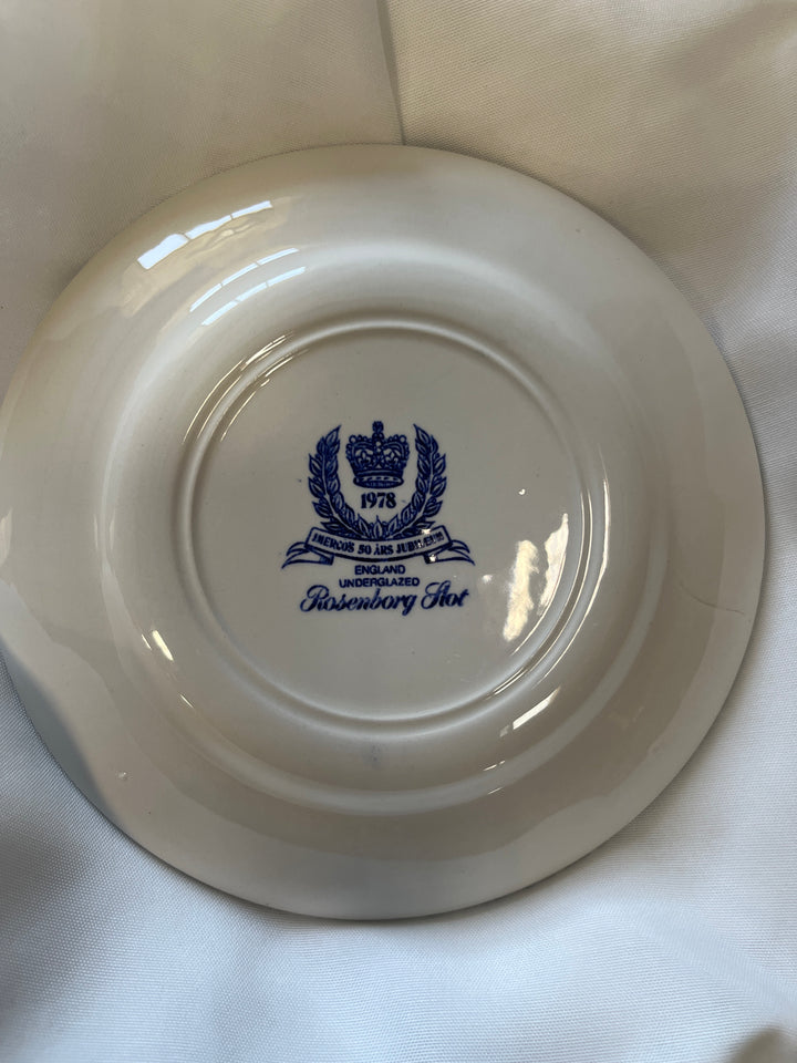 Rosenborg Castle side/cake plate