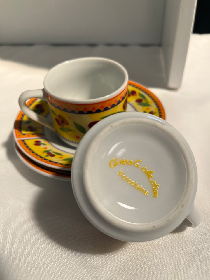 Ekspressokopper - Table Passion “Chris G. Collection"