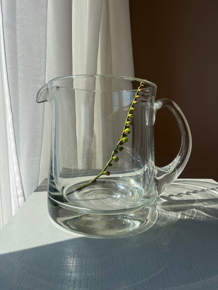 Glas kande, massiv