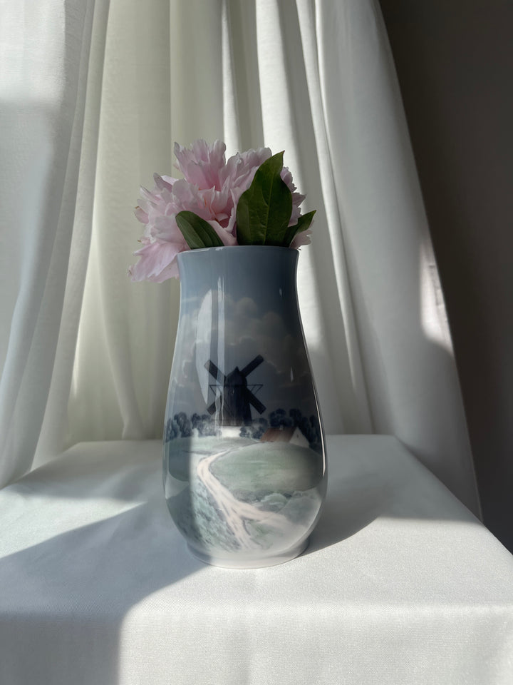 Bing og Grøndahl vase ‘ mølle ‘