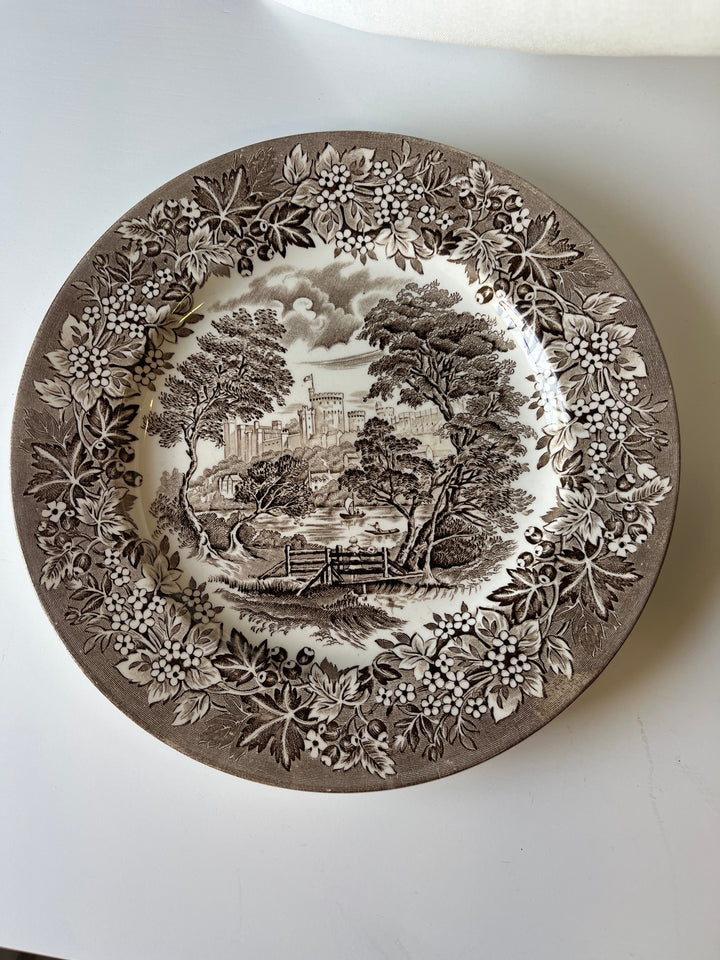 Castle - English ironstone tallerken