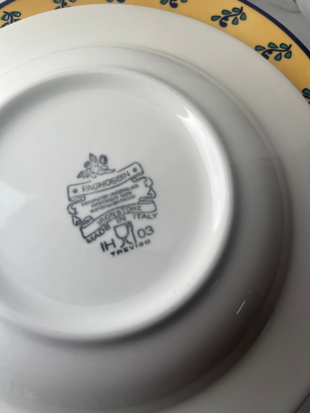 Plate, deep &