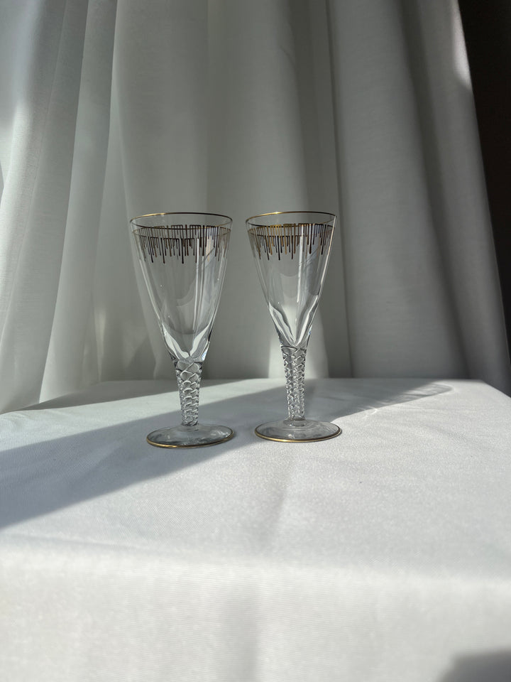 Portvinsglas ‘Marselisborg’ -Holmegaard Glasværk, designet af Jacob E.
