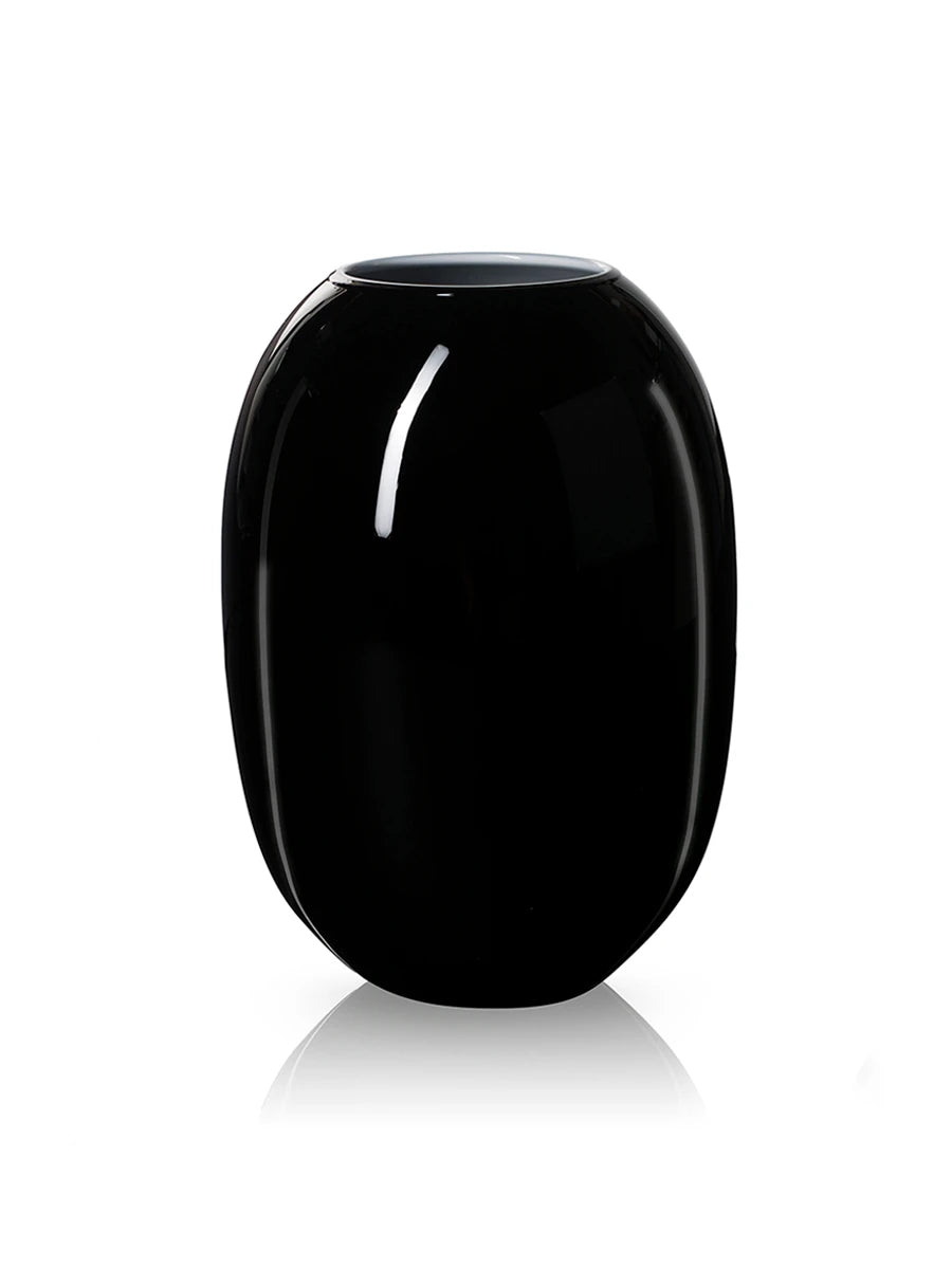 Piet Hein - SUPER vase, black, 16 cm.
