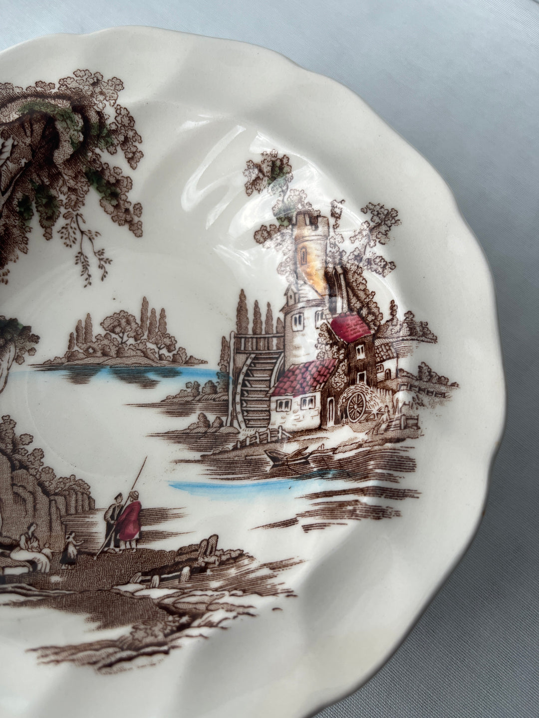 Plate deep, 2 pieces (Ymer bowl), &