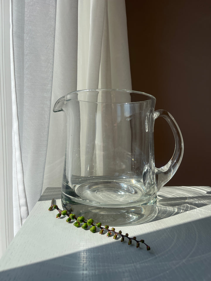 Glas kande, massiv