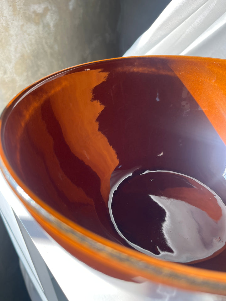 Glazed bowl, ceramic