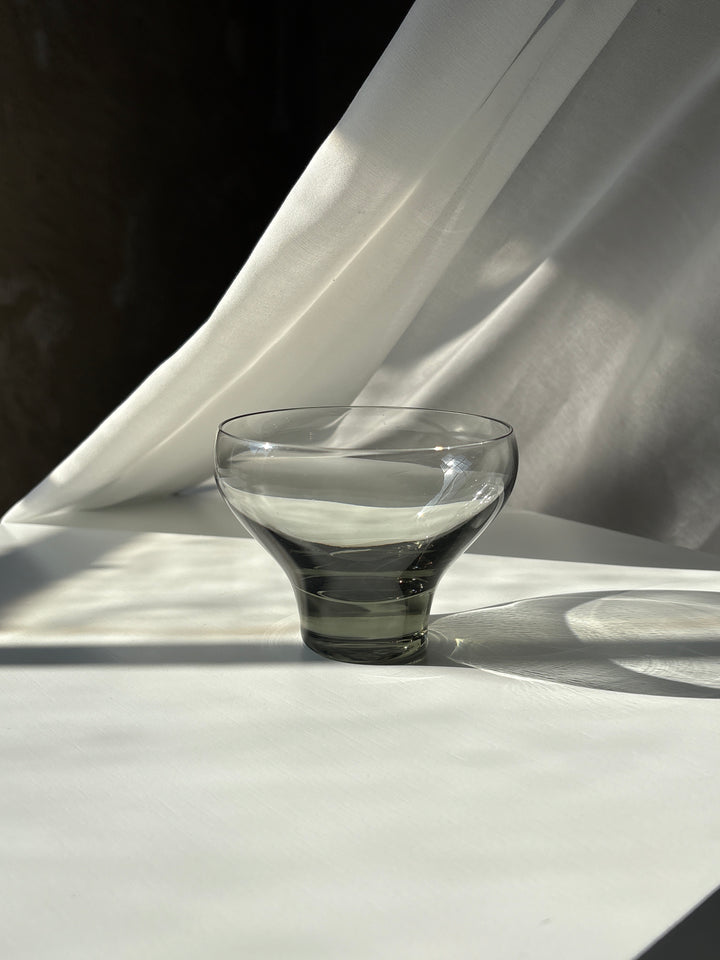 Holmegaard smoke champagne bowl