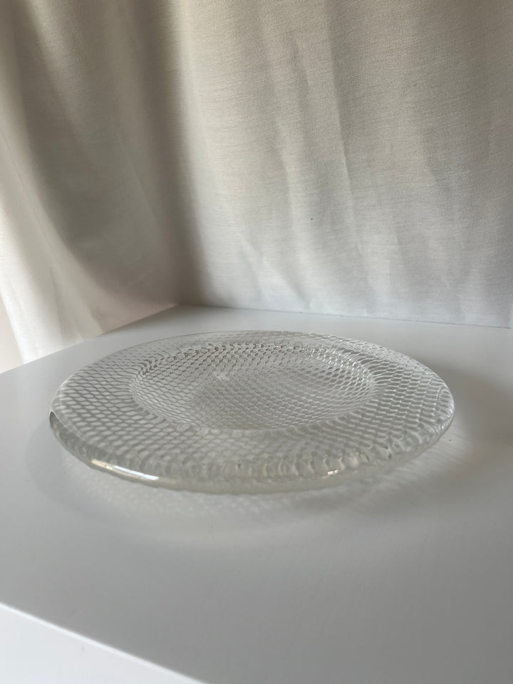 🆘Holmegaard, Trigona clear glass