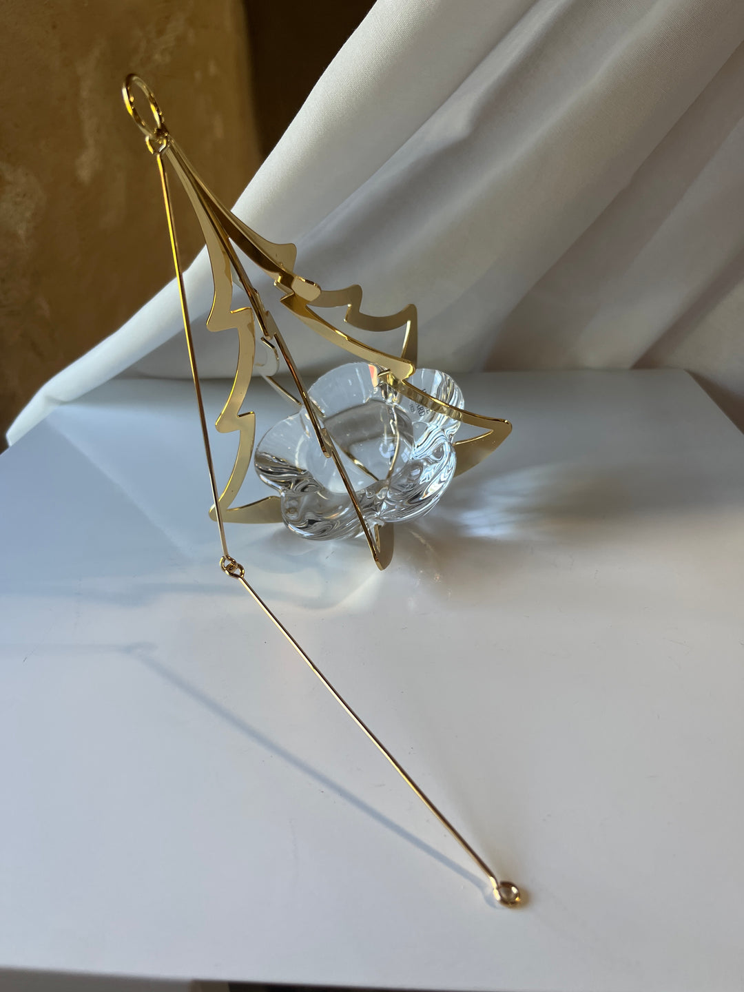 Holmegaatd “Golden Christmas” Lysestage / Ophæng