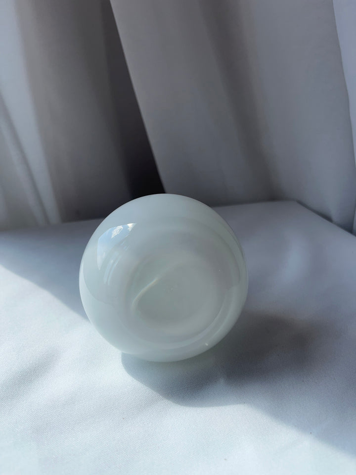 Holmegaard Hvid palet vase Design Michael Bang