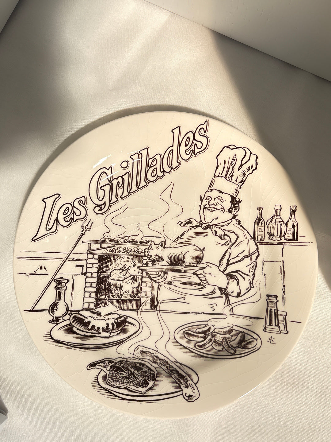 France “ Les Grillades “- Tallerken
