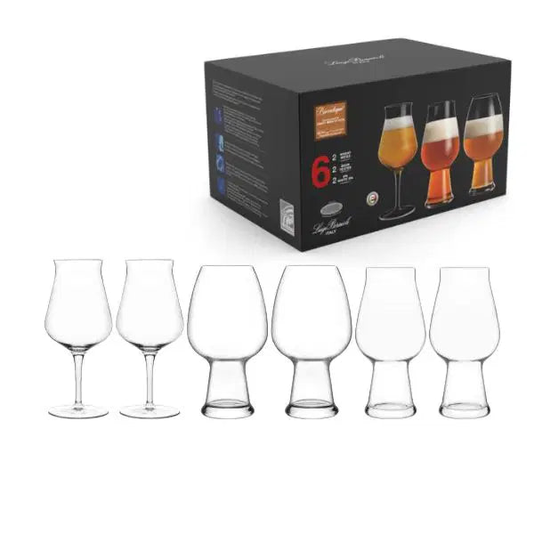 Luigi Bormioli
Birrateque ølglas-sæt 6 stk.