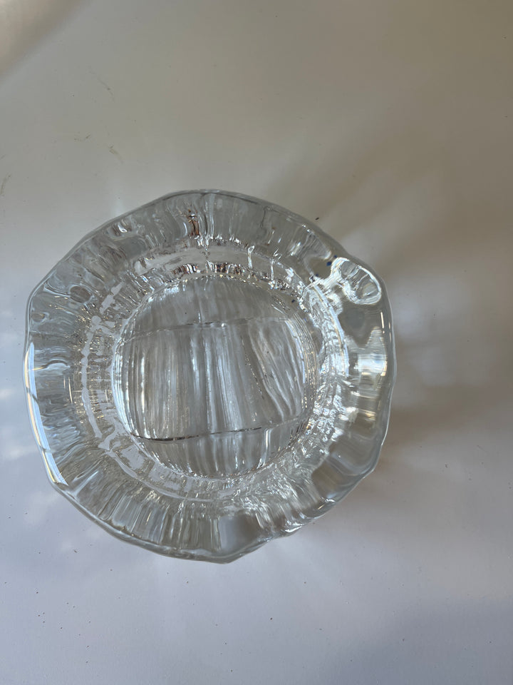 SOSMassiv Glass bowl with textured surface