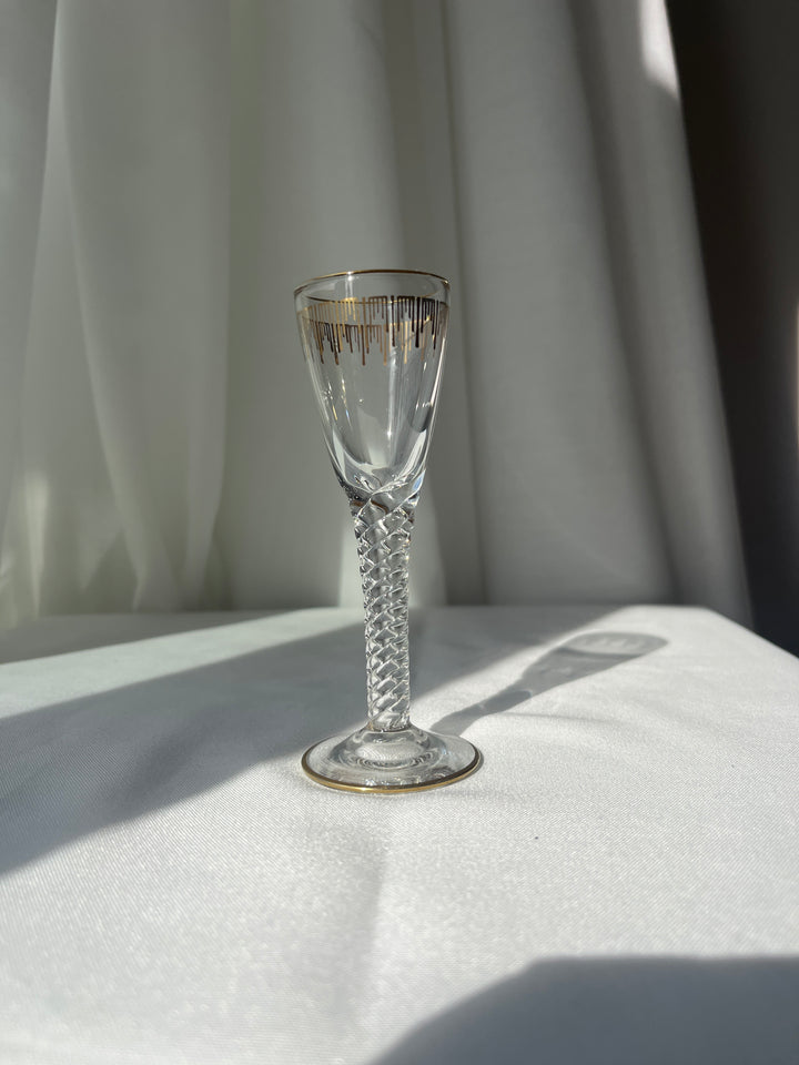 Snapsglas ‘Marselisborg’ -Holmegaard Glasværk, designet af Jacob E.