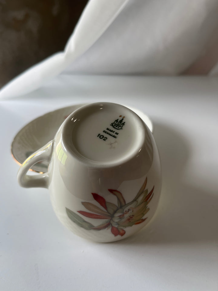Bing &amp; Grøndahl “Kaktus” kaffe kopper