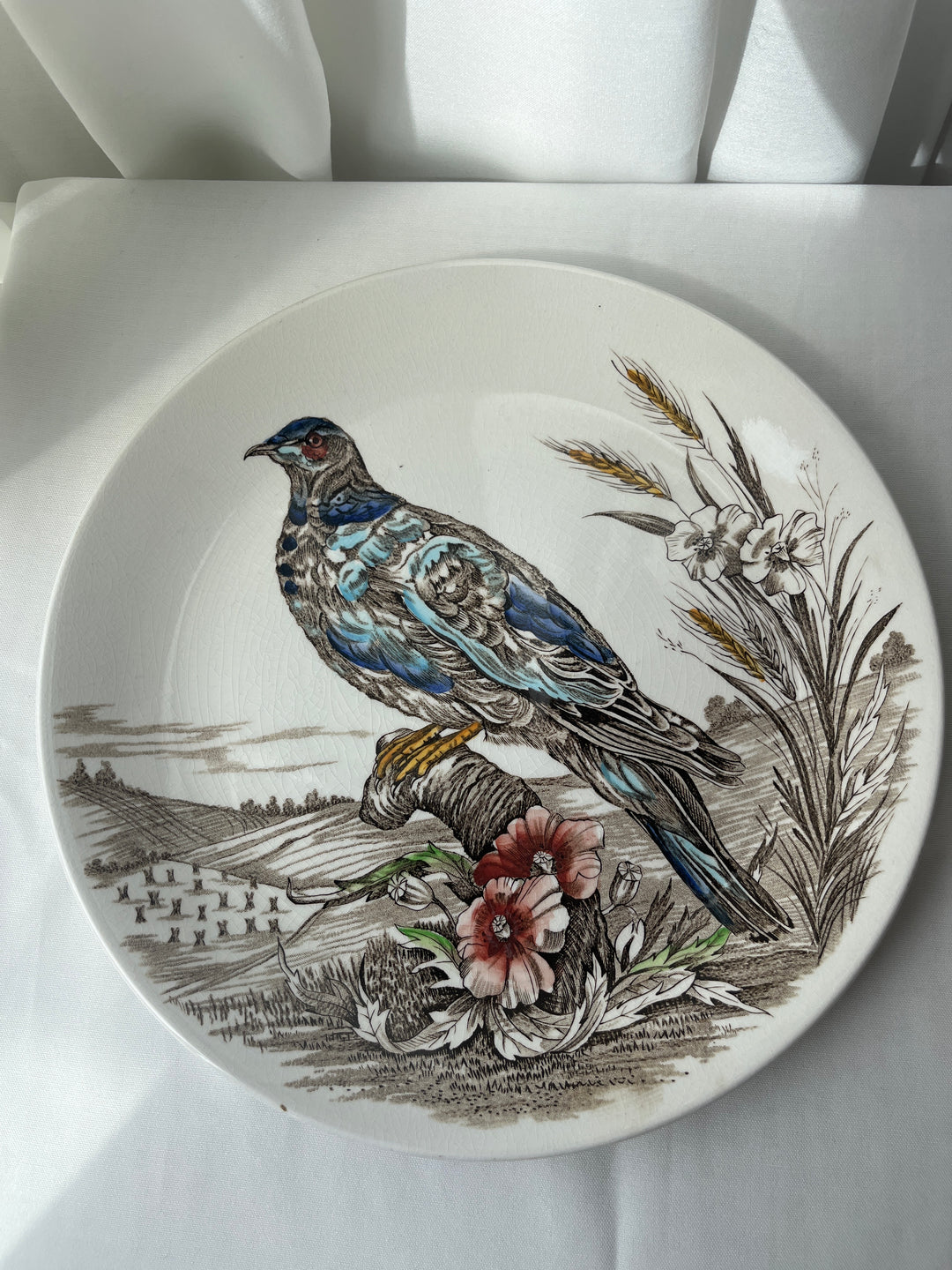 Tallerken fuglemotiv’ Wild Birds - England