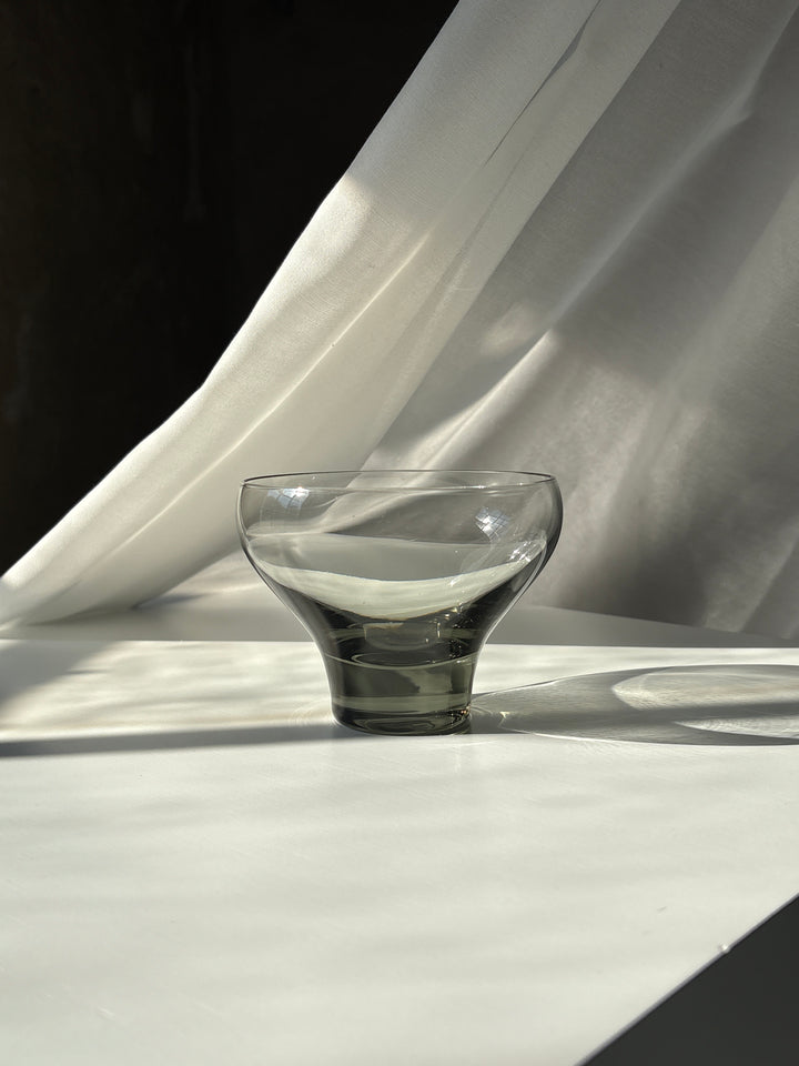 Holmegaard smoke champagne bowl