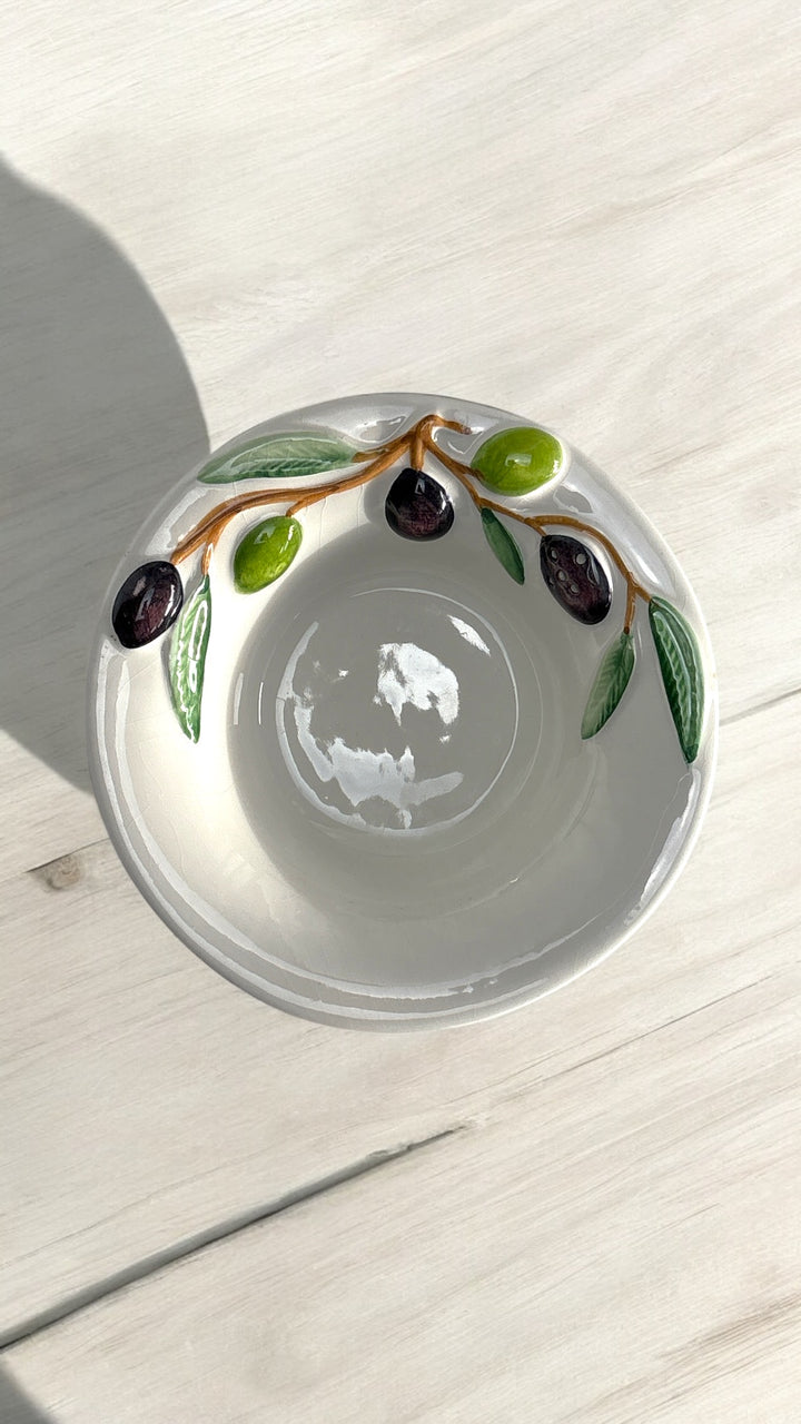 Olive bowls, made in Italy