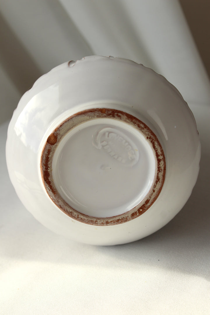 Løvemose - White Glazed Vase