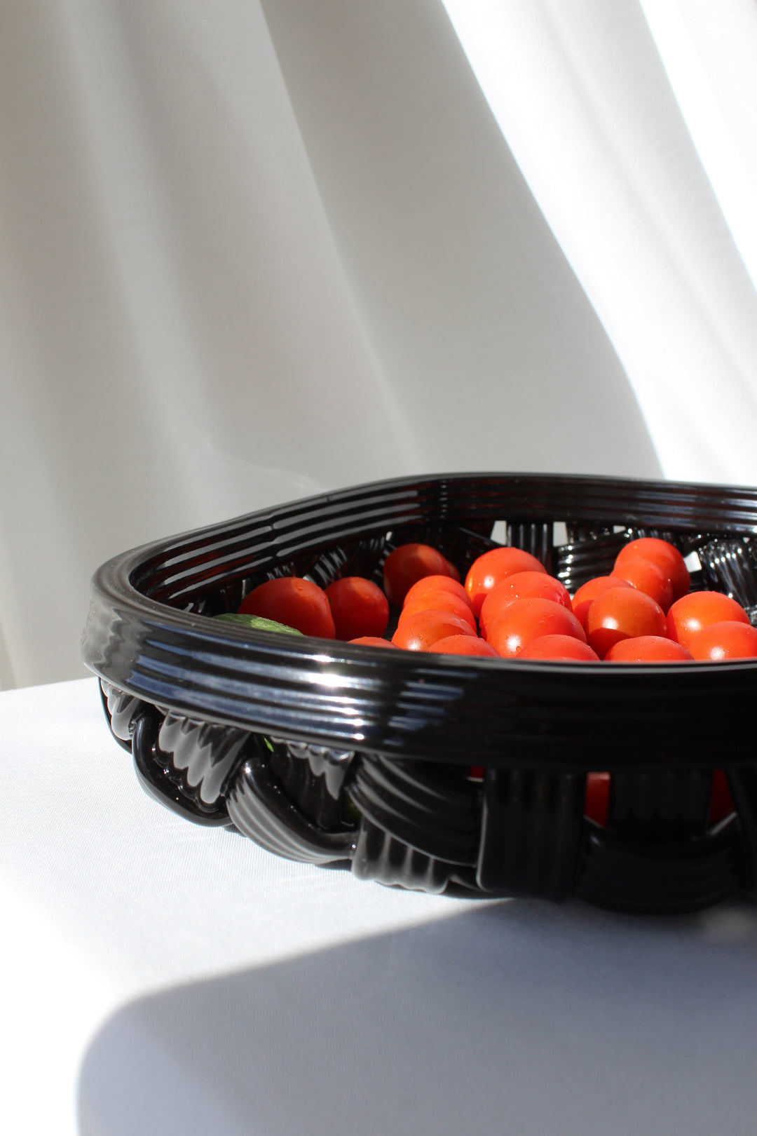 Vintage - Ceramic Wicker Basket
