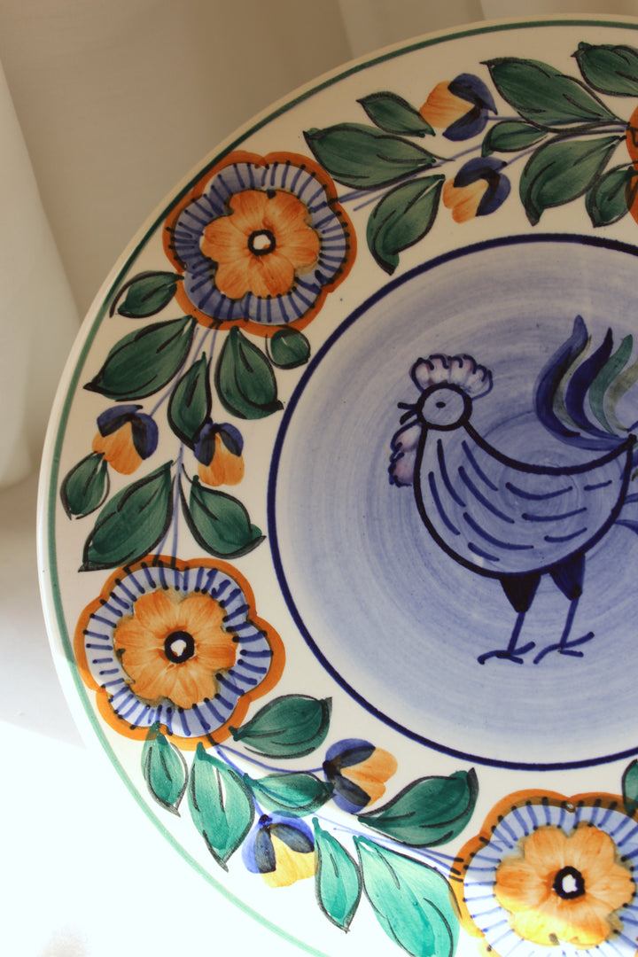 Fajans Wloclawek plate decorative plate, Fajans Fajans