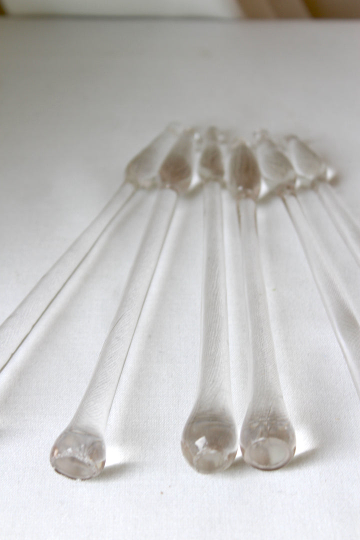 Vintage - Stirring sticks, Glass