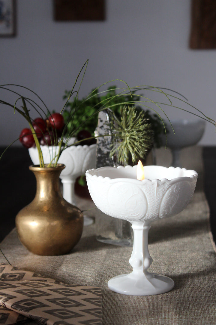 Vintage - Opal centerpiece