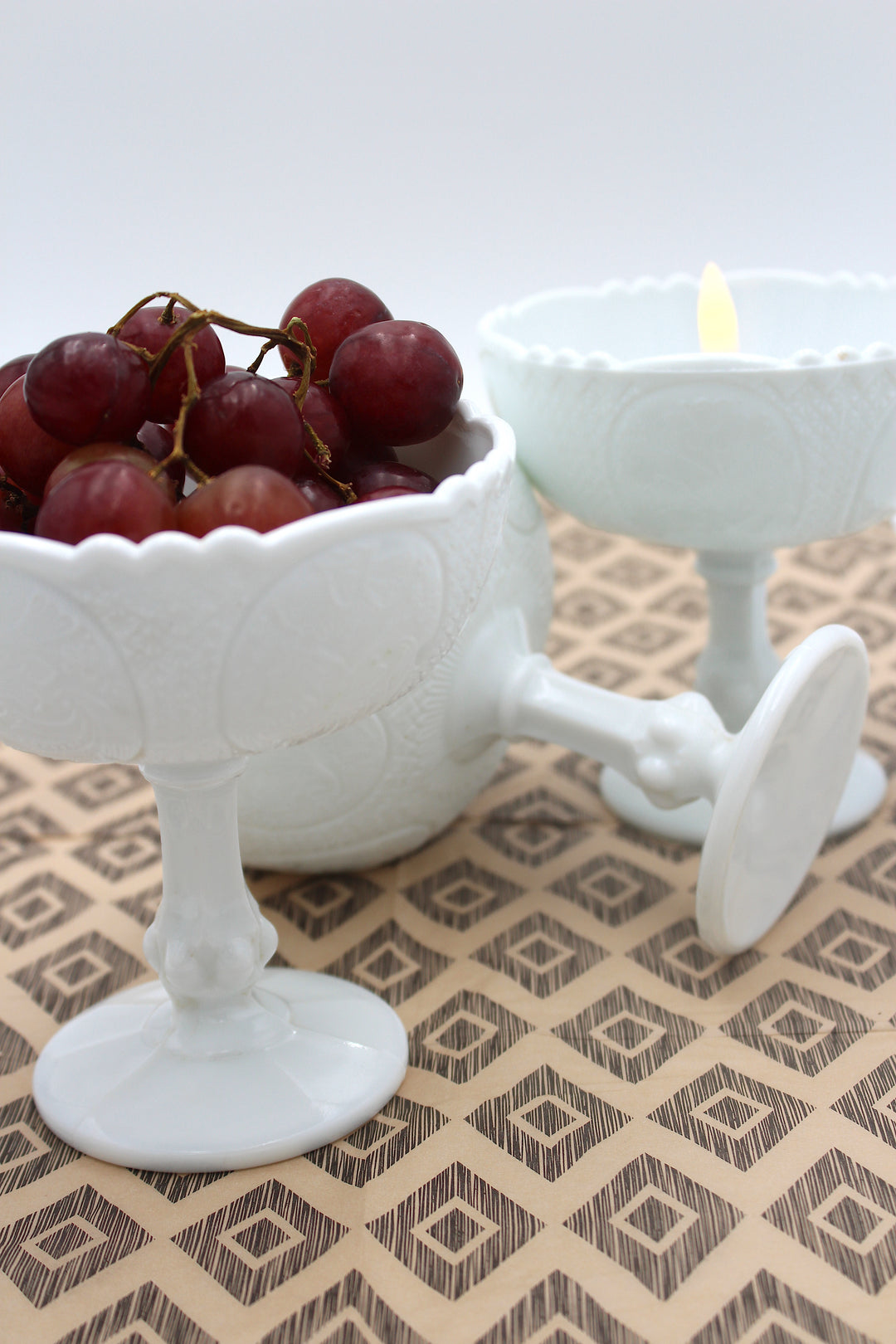 Vintage - Opal centerpiece