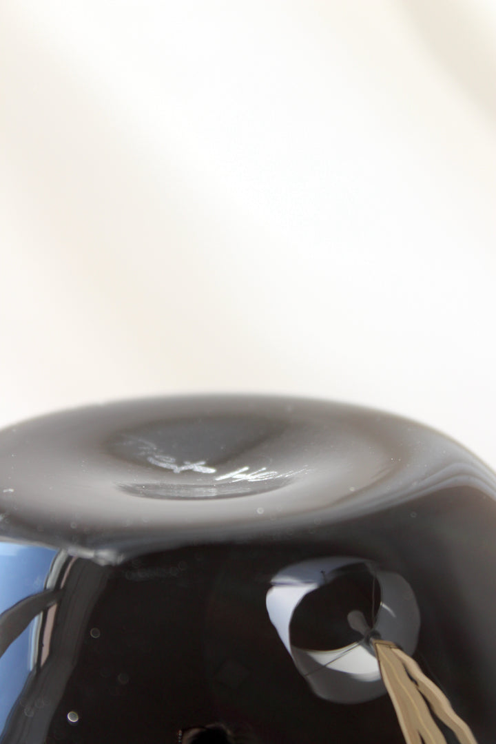 Piet Hein - SUPER vase, black, 16 cm.