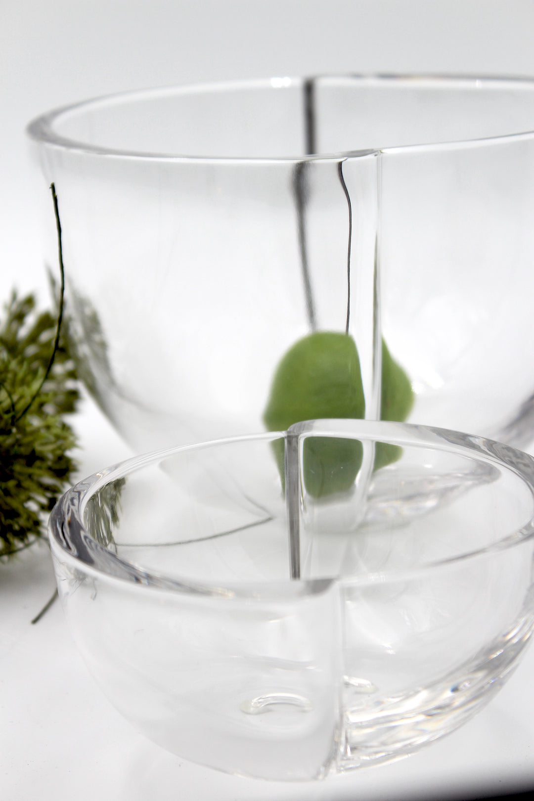 Orrefors - Bowl set, 2 pieces.