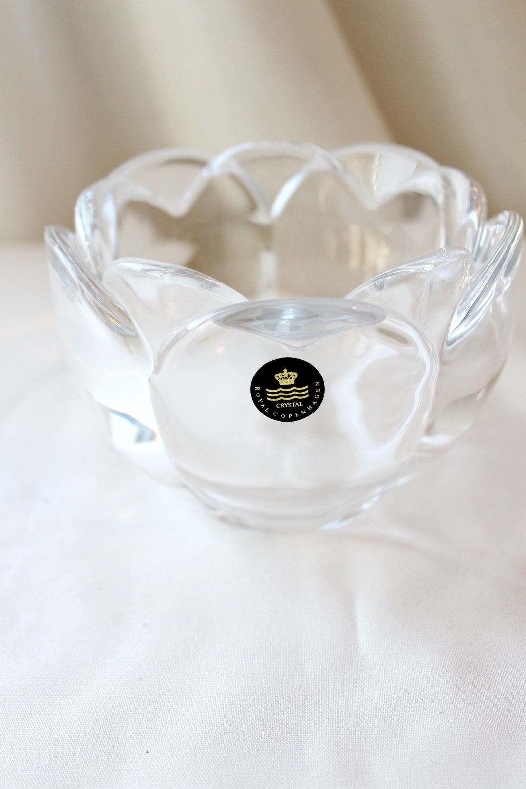 Royal Copenhagen – Kerzenhalter „Lotus“. 