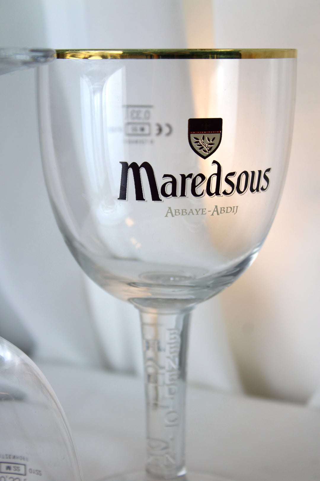 Maredsous - beer glass, 0.33 cl.