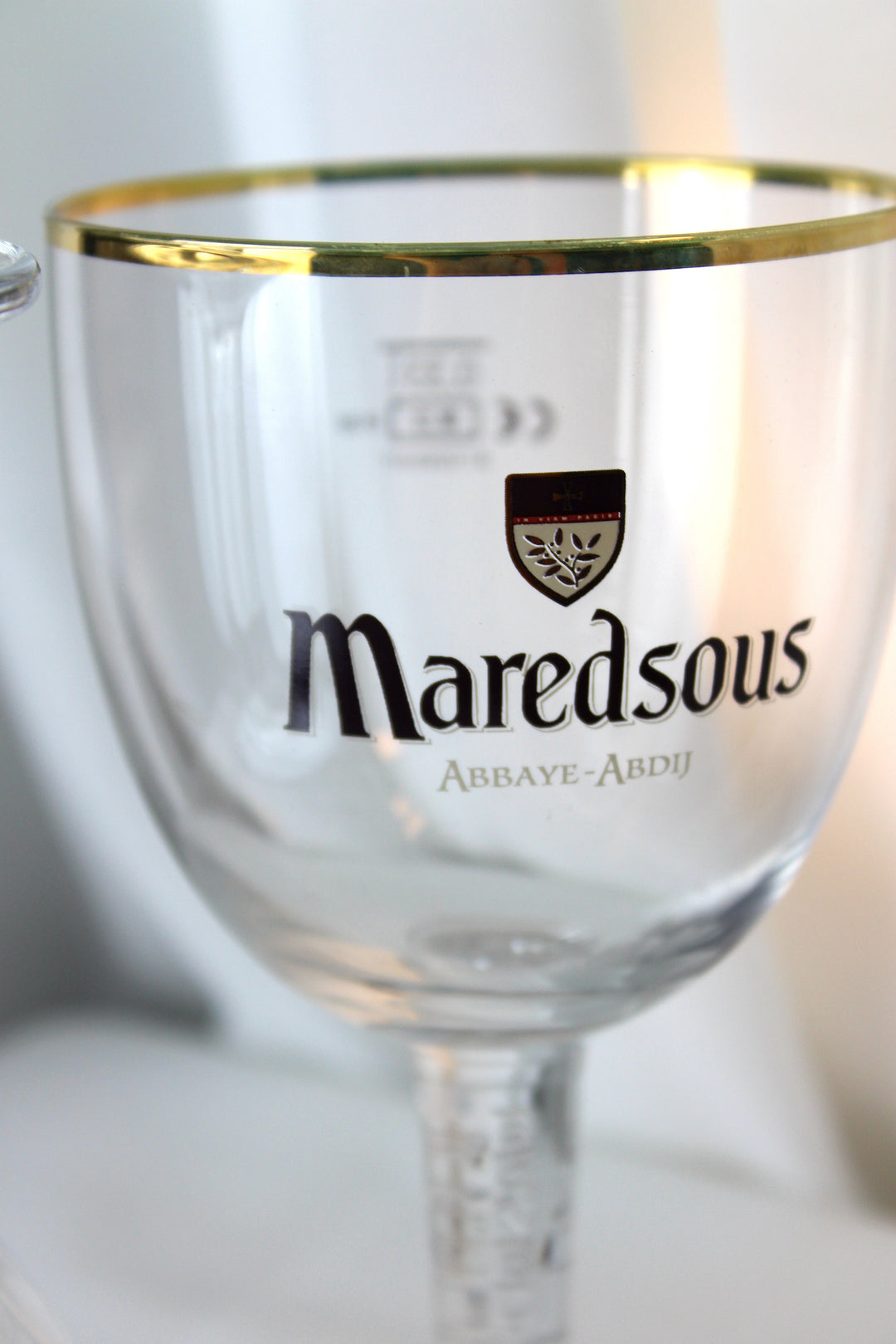 Maredsous - beer glass, 0.33 cl.