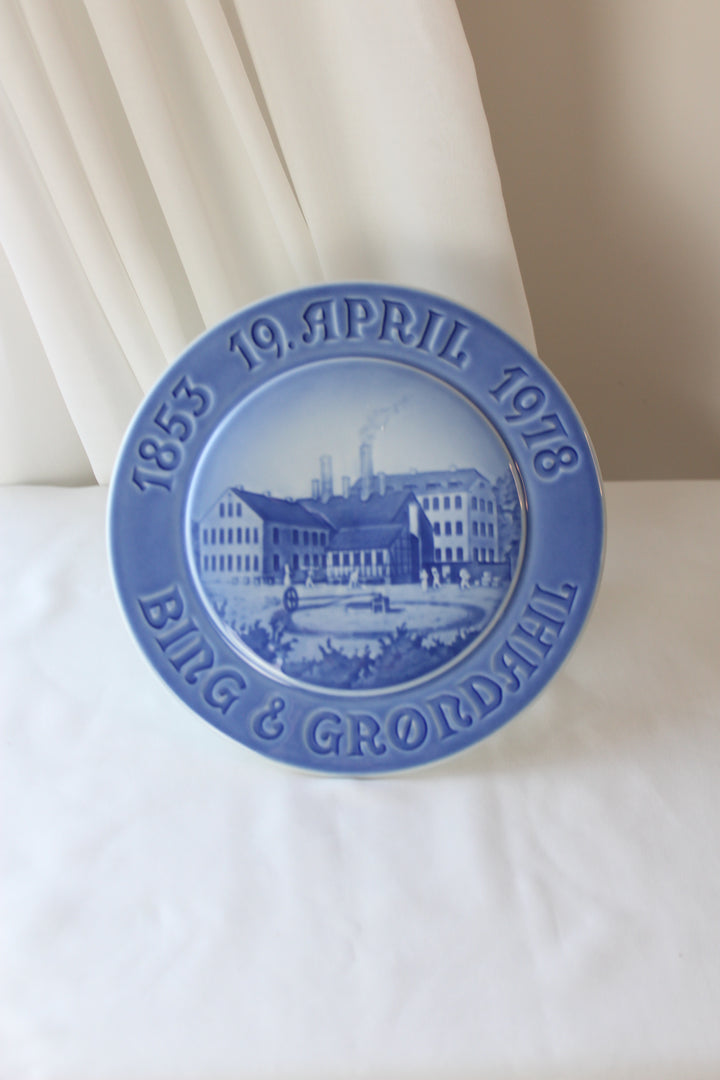 Bing &amp;amp; Grondahl - Anniversary plate &