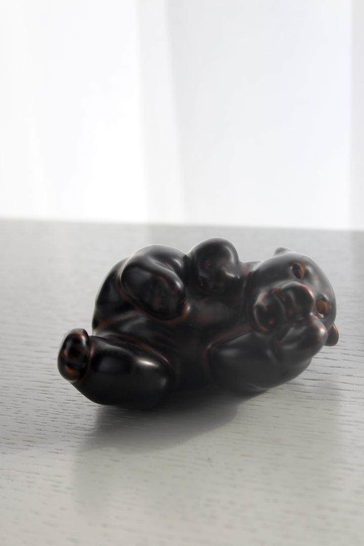 Royal Copenhagen - Lying bear cub, no. 21432