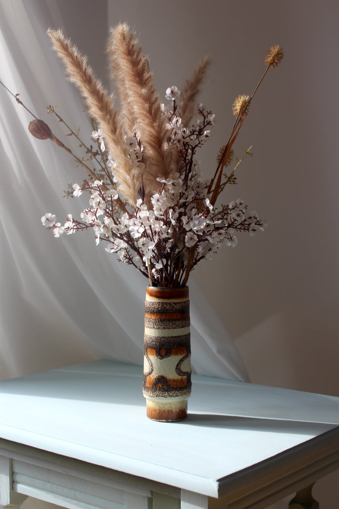 Vintage - Ceramic vase, natural