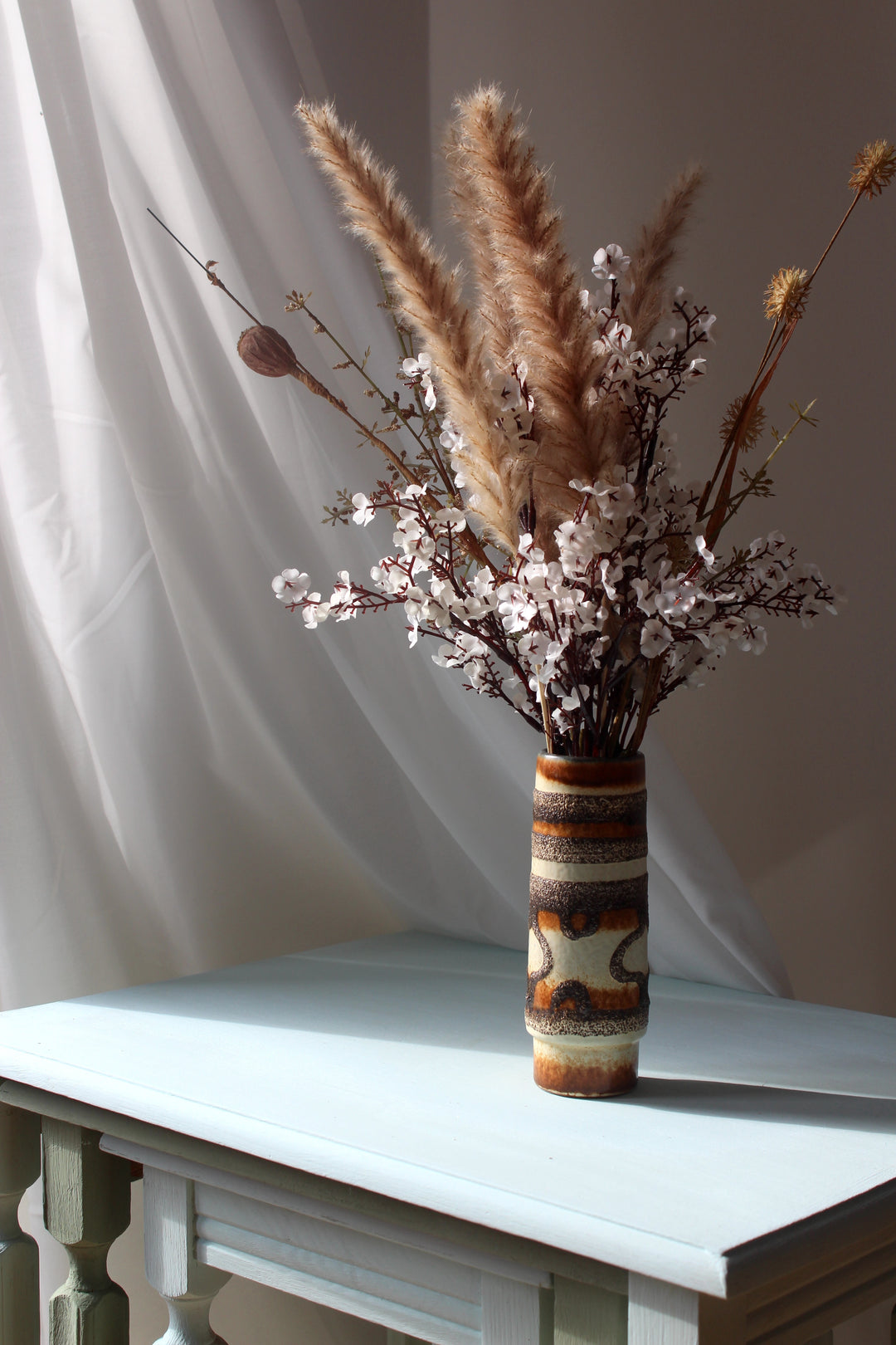 Vintage - Ceramic vase, natural