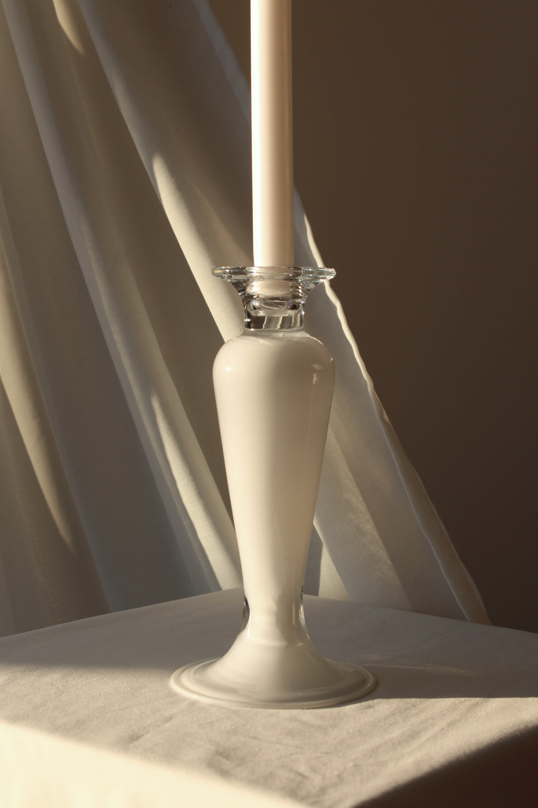 Holmegaard - ‘Balustra’ combi vase/lysestage