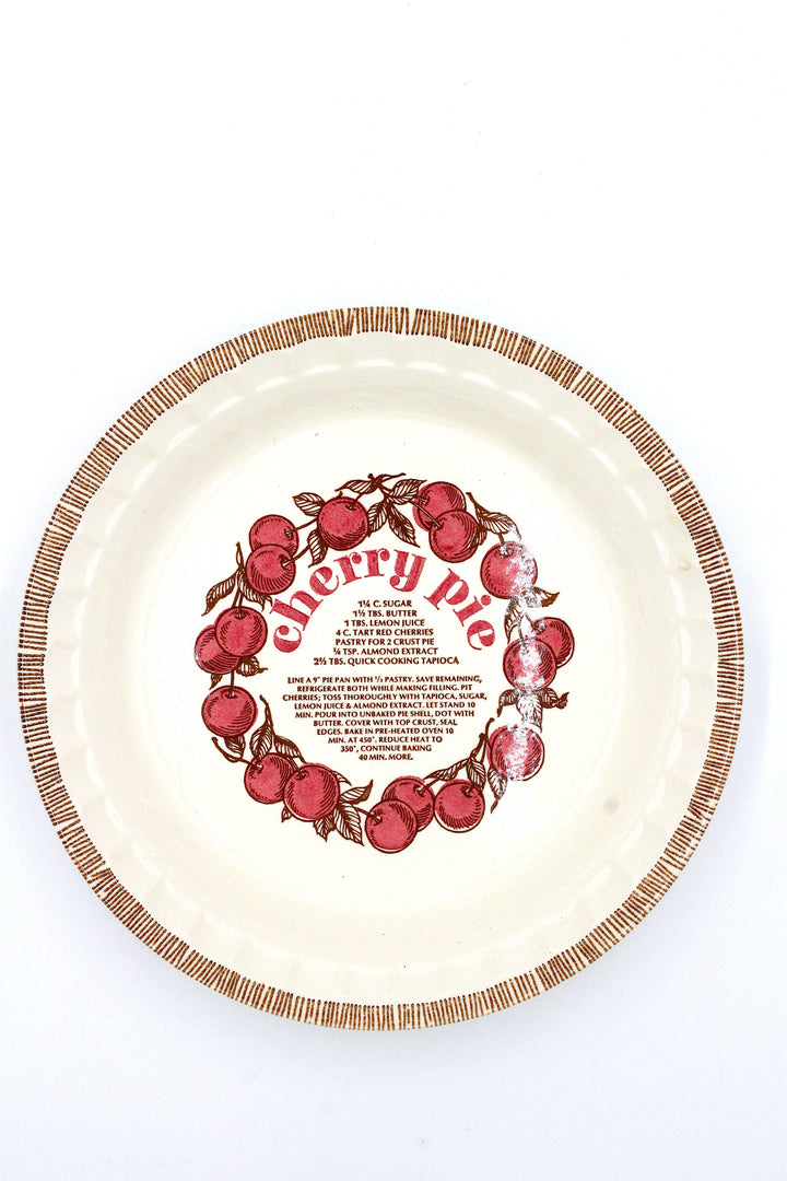 (P)Royal Jeannette - Cherry pie dish🍷