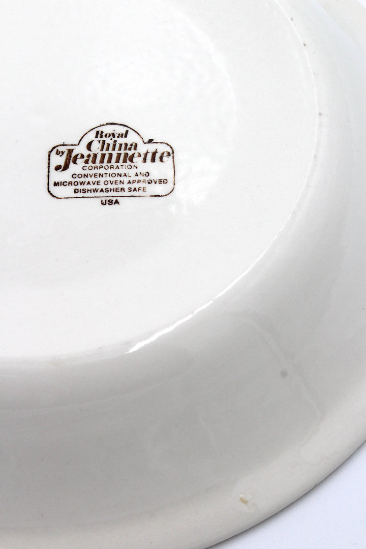 (P)Royal Jeannette - Cherry pie dish🍷