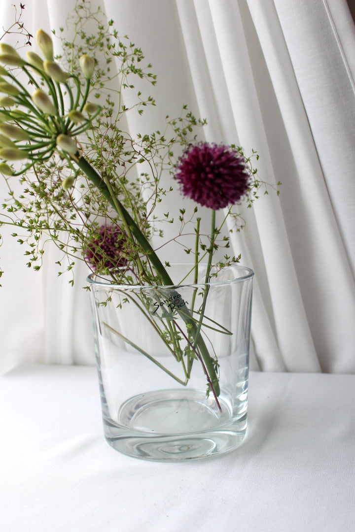 Sandra Rich - Glass pot, clear